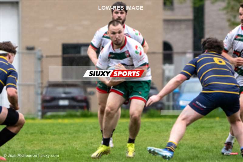 Mathys ESTIVAL - Jean-Christophe VINETTE -  Town of Mount Royal RFC - Rugby Club de Montréal - Rugby - RQ 2026 - SL M 1 - TMR vs RCM (#RQ26SLM1TMRR5) Photo by: Juan Alchourron | Siuxy Sports 2026-05-16