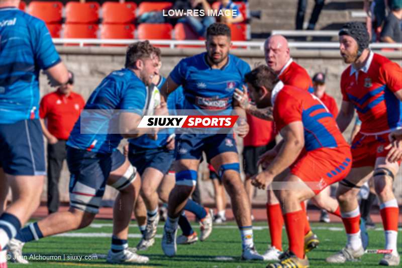 David PELOSI - Maxime SAUVAGE -  Montreal 1862 Rugby - Atlantic Privateers RC - Rugby - Montreal 1862 Rugby (12) vs (14) Atlantic Privateers RC - 2nd Half (#MTL1862APRIV0210) Photo by: Juan Alchourron | Siuxy Sports 2024-10-19
