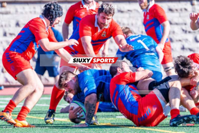Hudson BARNABY - David PELOSI -  Montreal 1862 Rugby - Atlantic Privateers RC - Rugby - Montreal 1862 Rugby (12) vs (14) Atlantic Privateers RC - 1st Half (#MTL1862APRIV0110) Photo by: Juan Alchourron | Siuxy Sports 2024-10-19