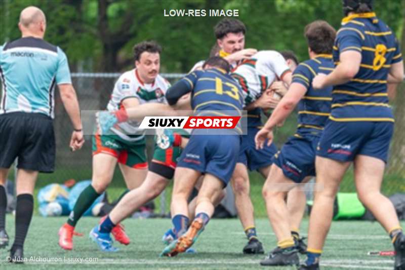 RQ 2025 - Super Ligue M - Rugby Club de Montréal (15) vs (31) Town Mount Royal - 1st half - Reel Juan