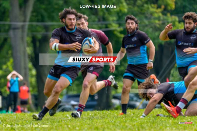 Andrew IANNUCCILLI - Liam SOWDEN - Sean SOWDEN - Vaughn VANSLET -  Montreal Wanderers Rugby Football Club - Abénakis de Sherbrooke - Rugby - RQ 2025 - LP1M - Montreal Wanderers RFC vs Abénakis de Sherbrooke (#RQ25LP1MMWA17) Photo by: Juan Alchourron | Siuxy Sports 2025-07-19
