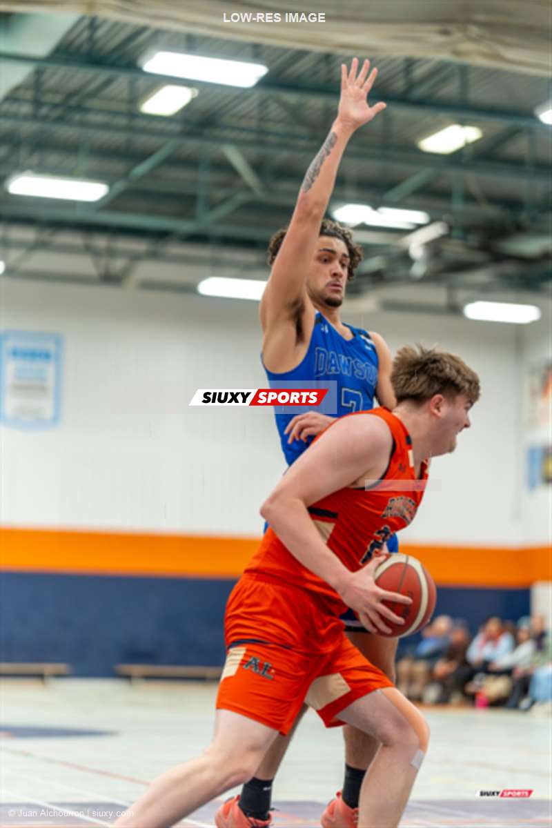 Alexandre GAGNON - Julio MASSA -  Cégep André Laurendeau - College Dawson - Basketball - RSEQ 2025 - Basketball M D2 - André Laurendeau (66) vs (75) Dawson College (#RSEQ25BMD1ALDC02) Photo by: Juan Alchourron | Siuxy Sports 2025-02-02