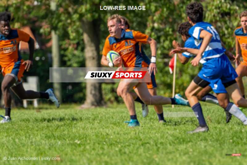 Briac PAUGAM -  College Dawson - Cégep André Laurendeau - Rugby - RSEQ RUGBY MASC - Dawson (21) VS (12) André Laurendeau - REEL A2 (#RSEQRugbyMDAWvAL2022ReelA2) Photo by: Juan Alchourron | Siuxy Sports 2022-09-11