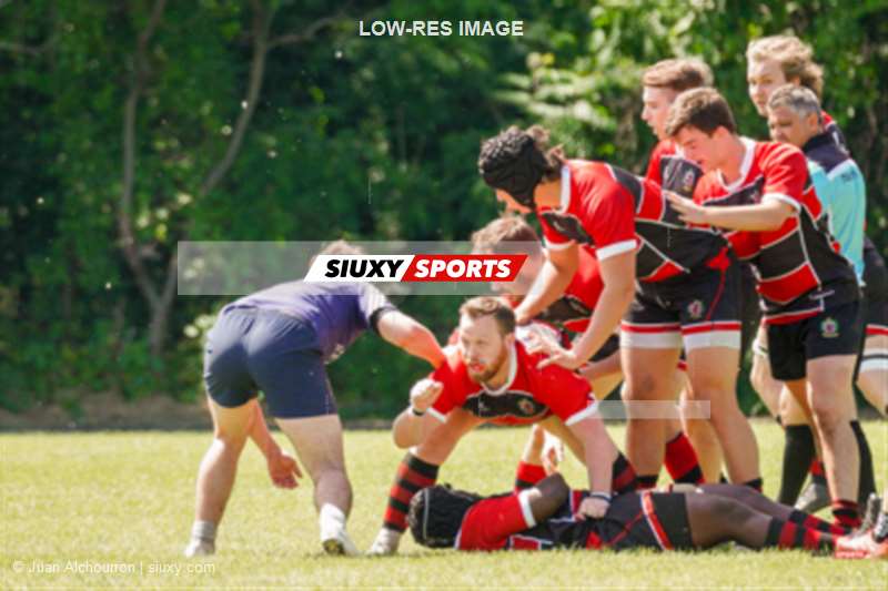  Sainte-Anne-de-Bellevue RFC - Beaconsfield Rugby Football Club - Rugby - SABRFC (15) vs. (24) Beaconsfield RFC - Super Ligue M2 Res - Reel A (#SABvBeaconsfield2022M2ReelA) Photo by: Juan Alchourron | Siuxy Sports 2022-06-11