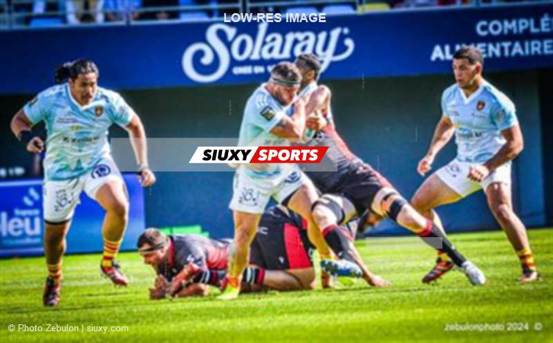 FFR 2024 - TOP14 - USAP (51) VS (20) LOU