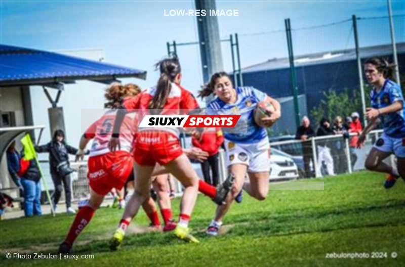 FFR 2024 - Fed 2 Fém - USAP XV (55) vs (7) RO Castelnaudary    